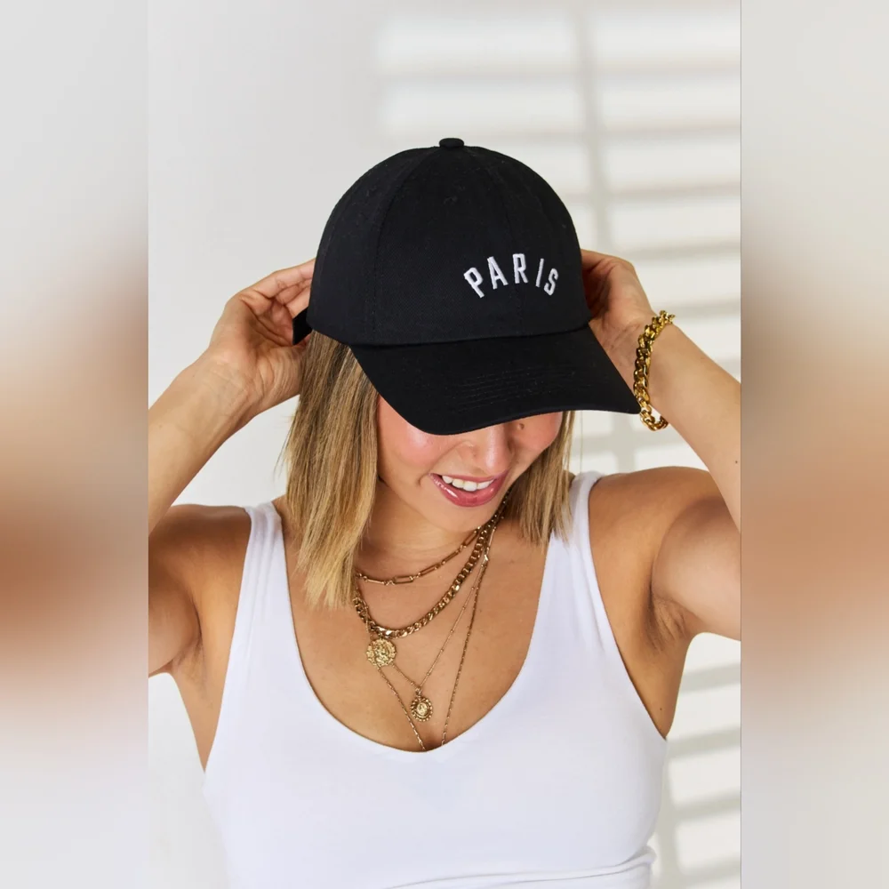 Zenana PARIS Embroidered Baseball Cap - Picture 5 of 6